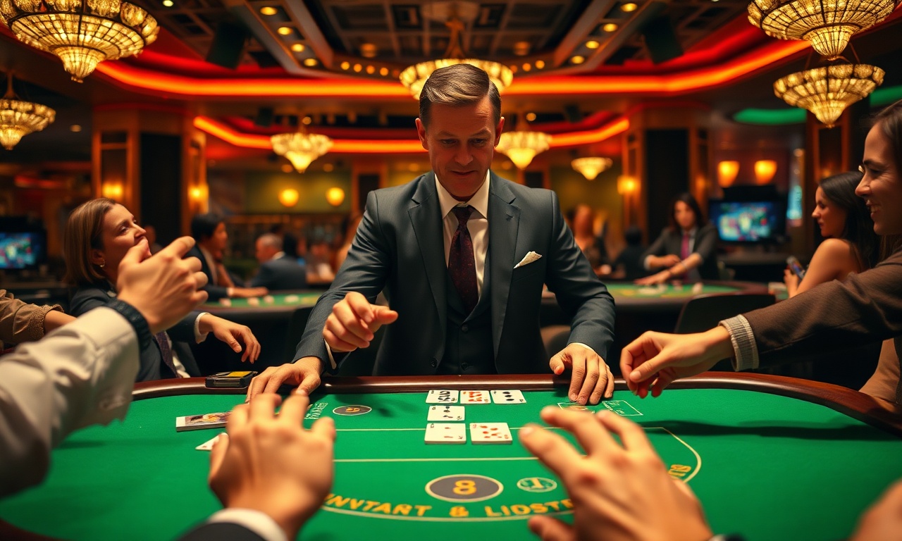 Live casino lucky88 – Trải nghiệm sôi động từ bàn đấu trực tiếp
